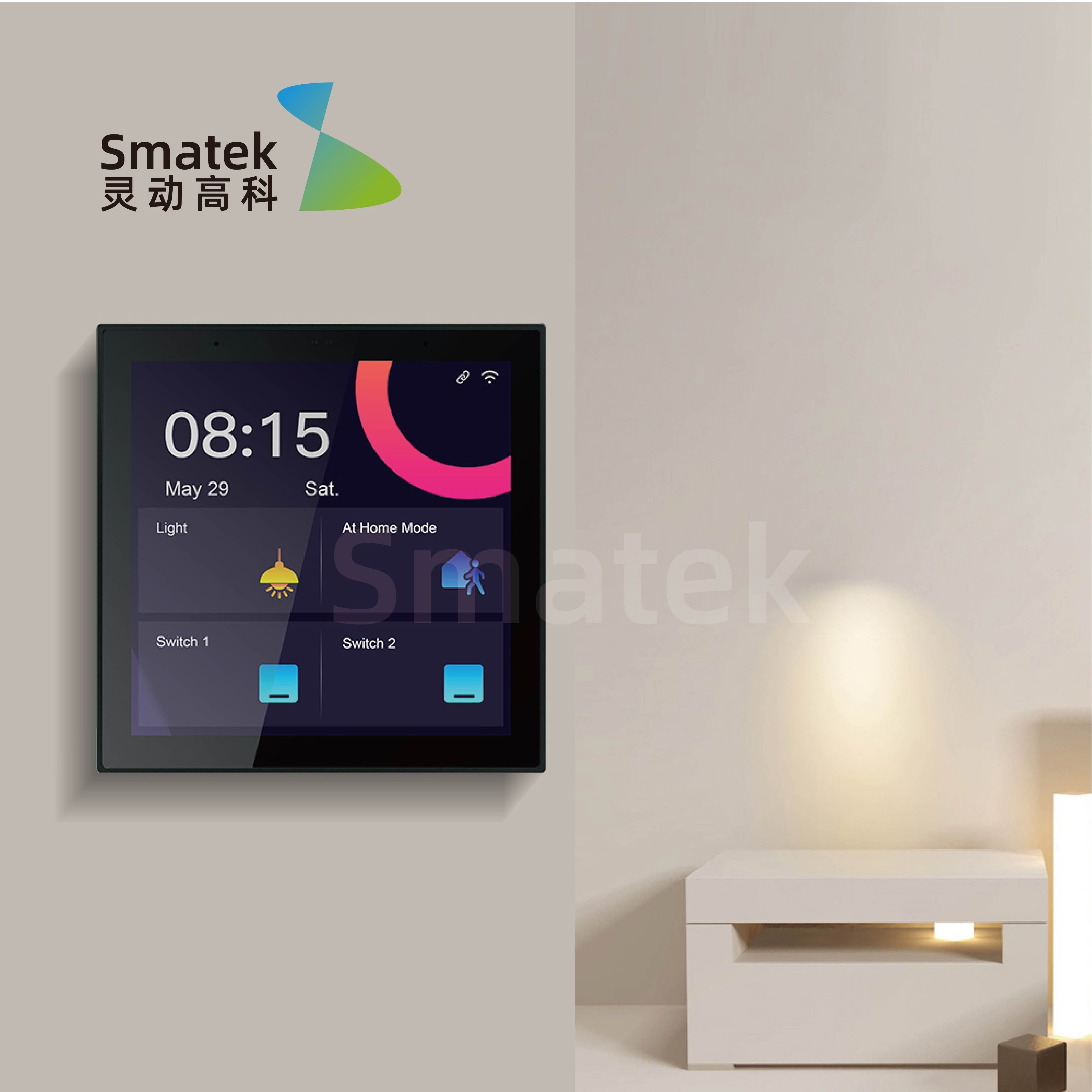 2024 New Tuya Switch Smart Home Wifi Zigbee Touch Panel Smart Life App Remote Control Relay PC Switch S6RE