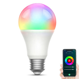 SMATRUL Tuya Zigbee 10W Smart Light Bulb E27 RGB LED Lamp Dimmable Timing Smart Life APP Voice Control For Google Home Alexa