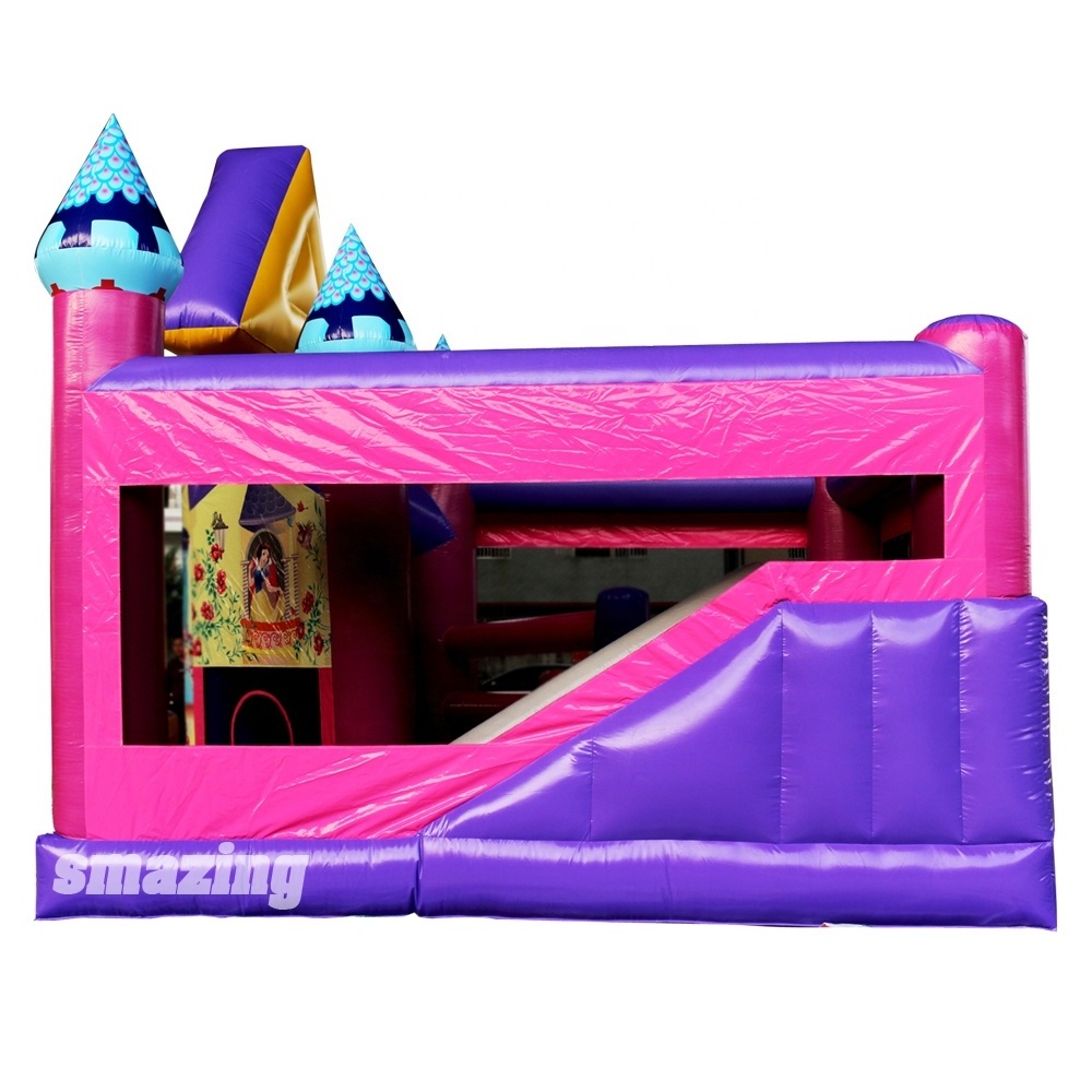 quality large combo inflatable bouncers/princess castle inflatable