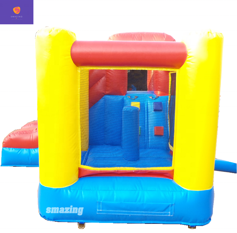 Outdoor jumping castle inflatable jumper slide combo juegos inflables tobogan for kids on sale