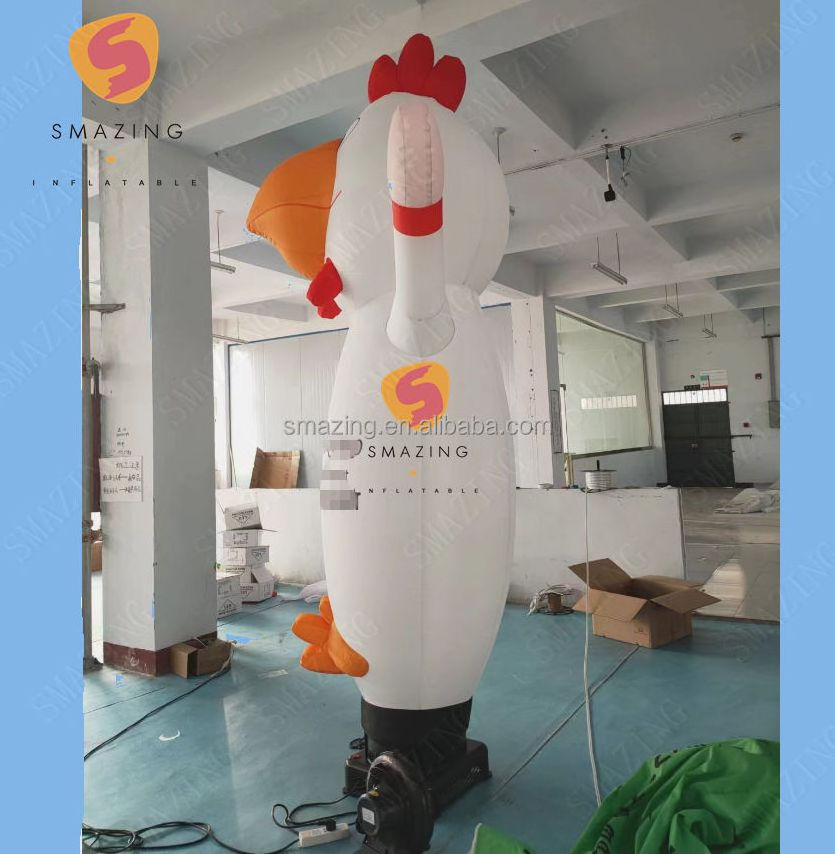 Smazing outdoor  wave hand man inflatable sky dancer custom inflatable chicken air dancer for advertising