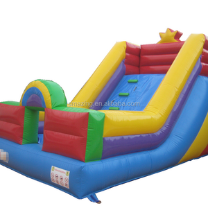 Custom commercial kids slip pool jumping castle giant inflatable water slide for adult