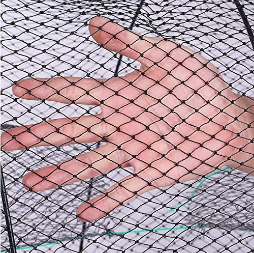 Plastic Coated Spring Cage 35cm*60cm Crayfish Trap Collapsible Crab Traps Folding Crab Trap for Lobster Shrimp Crayfish Crab