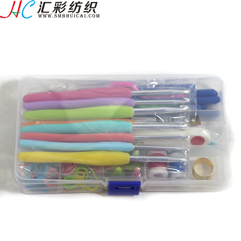 SMB company high quality and good sell Sewing Tool Knitting accessories Tool Crochet Hook Set needlework