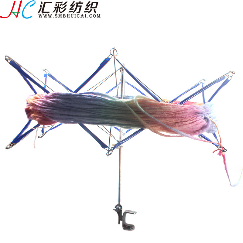 factory direct wholesale Plastic Knitting Umbrella Swift Yarn Hank Knitting Yarn Holder for Swift Winding Lines