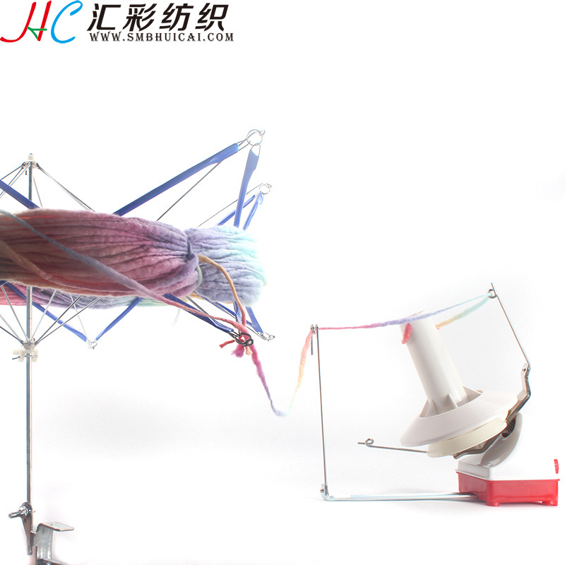 factory direct wholesale Plastic Knitting Umbrella Swift Yarn Hank Knitting Yarn Holder for Swift Winding Lines