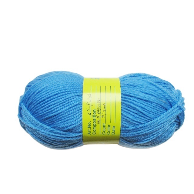 SMB yarn 2021 new style High Quality soft And Comfortable Multi Color 3/8Nm Acrylic Yarn blended for weaving and knitting