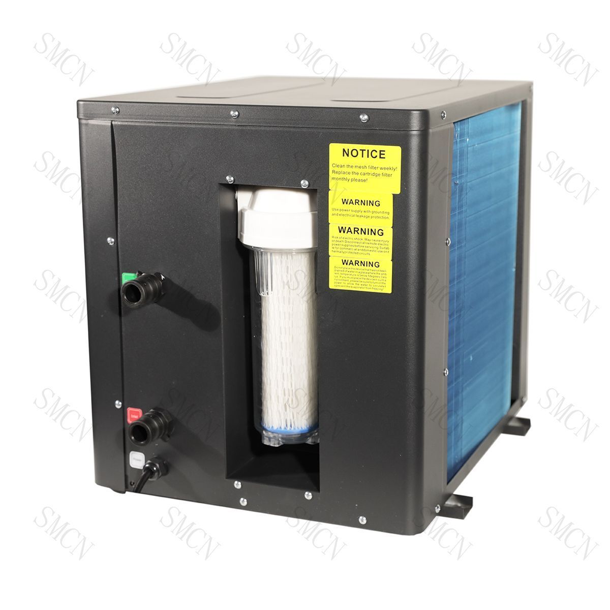 2024 Hot Selling High Efficiency 110V/60HZ Fully Automatic Water-Cooled Chiller with Ozone Low Noise Pump PLC Core Components