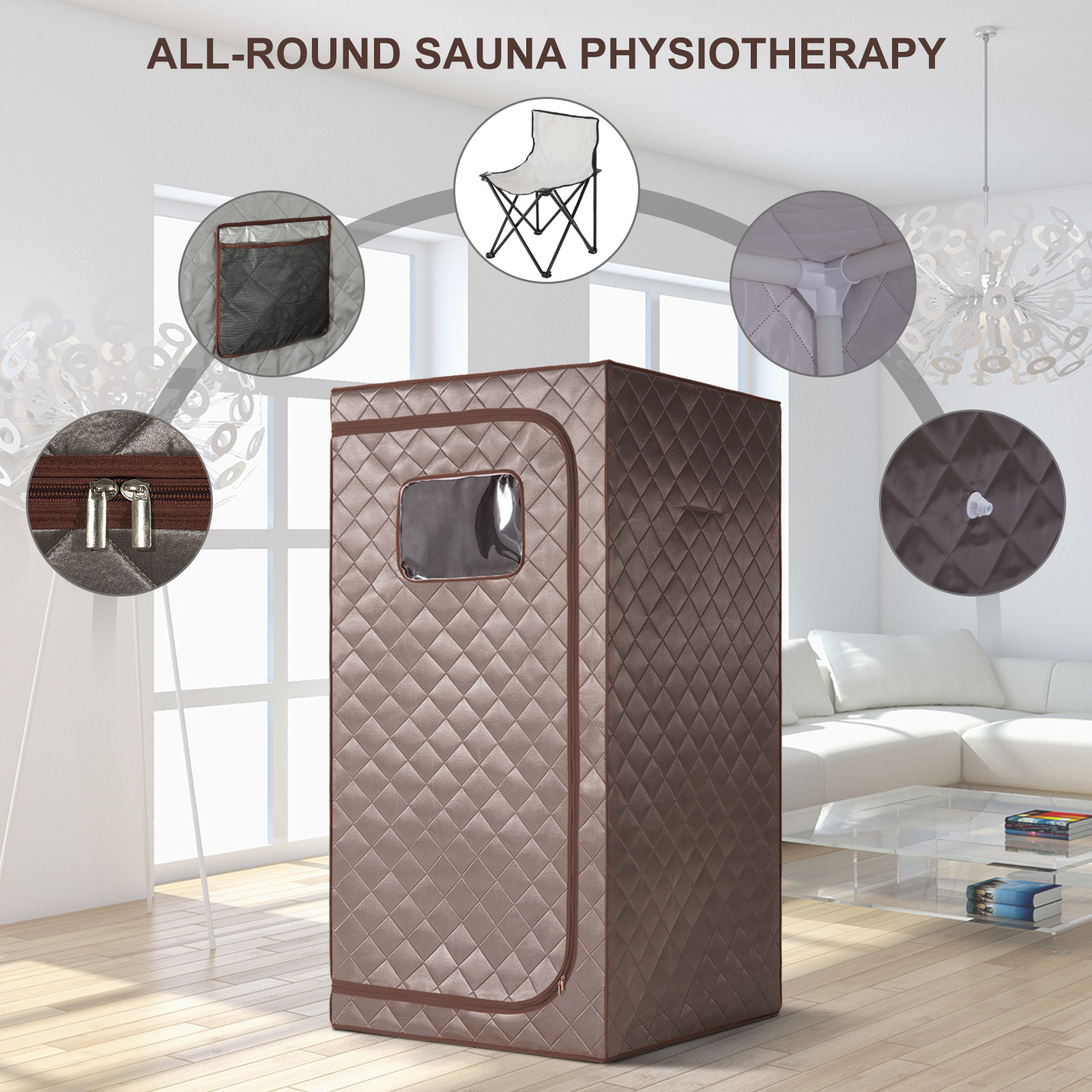 Portable Full body Folding Steam Sauna