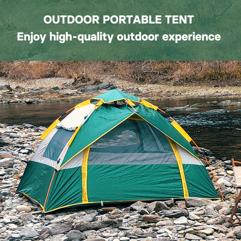 Double Layer Waterproof 2 Person Outdoor Camping Tent