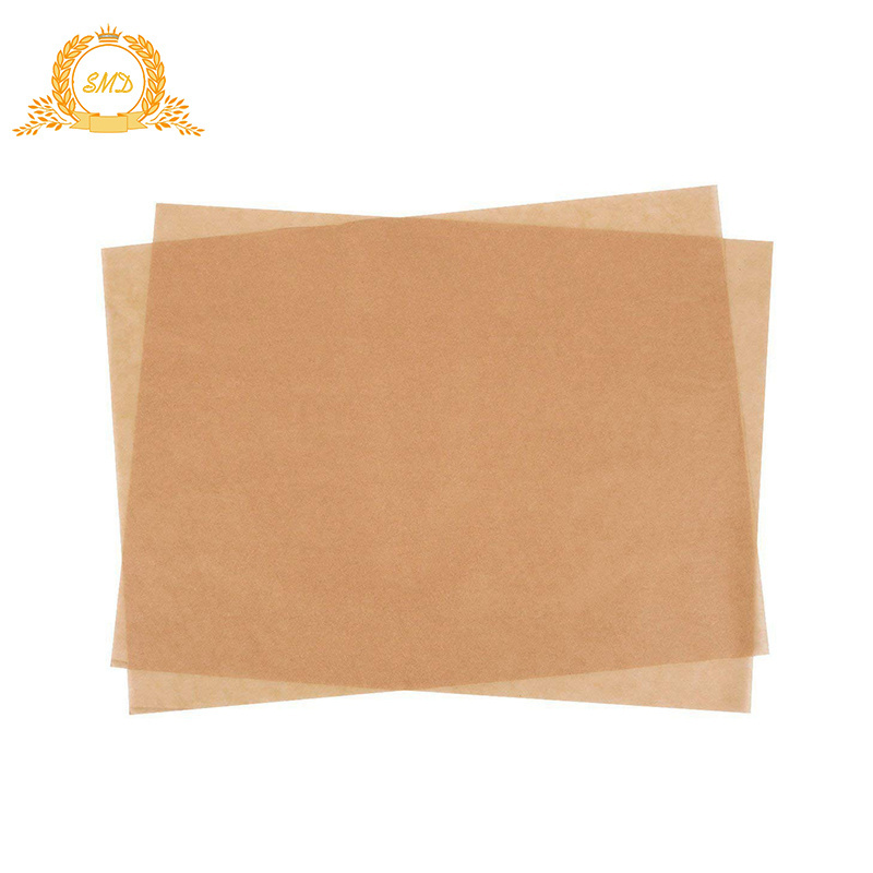 Recyclable Food Grade Non-stick natural color Greaseproof Baking Parchment Paper