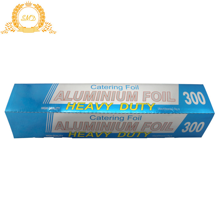 BBQ grill portable perforated aluminium foil roll food packaging