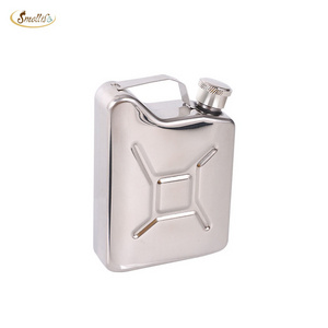 5oz Stainless Steel Small Portable Oil Jerry Can Shape Alcohol Bottle Pocket Wine Bottle Pot Flagon Hip Flasks