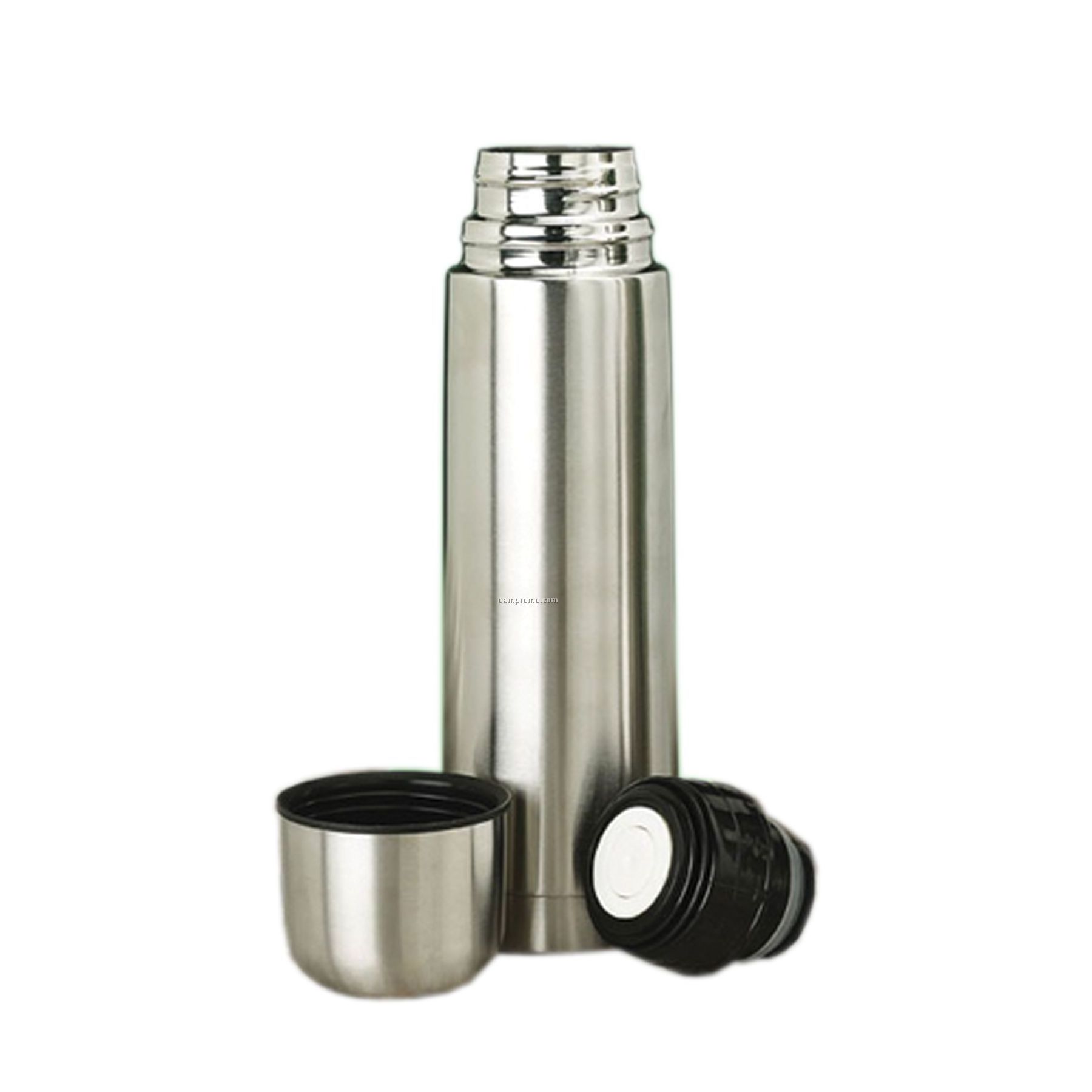 500ml Stainless Steel Bullet Vacuum Flask Thermos with PU pouch