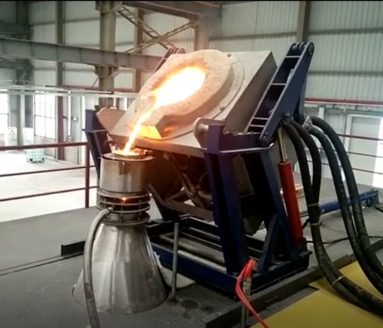 RXS 3000 kg induction furnace casting melting furnace 2200 kw Energy Saving Medium Frequency stove for steel iron alum