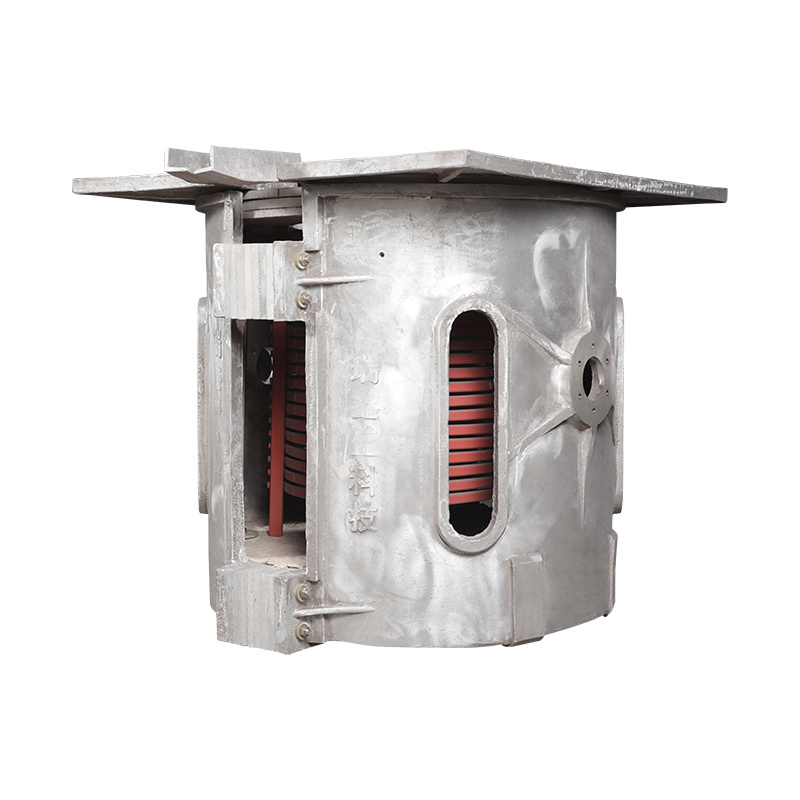 RXS 500kg 1000kg scrap metal crucible casting smelting furnace electric induction brass copper melting machine furnace