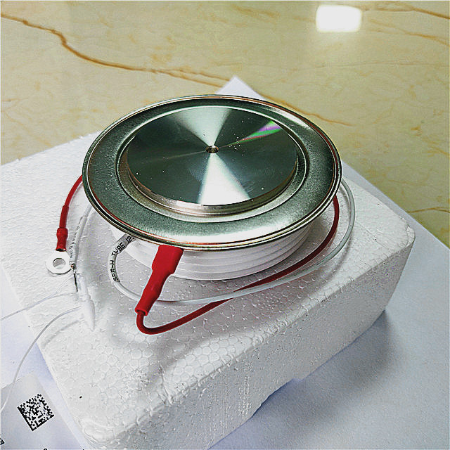 TECHSEM Capsule Thyristor industrial with red and white leads KK2500A2800V KK3000A3000V Thyristor KK1000A 2500V