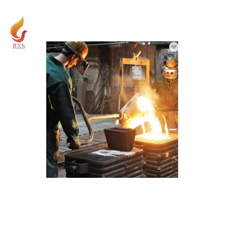 RXS Foundry pouring steel ladle/ furnace casting ladle/iron pouring ladle with good reputation for Induction Melting Furnace