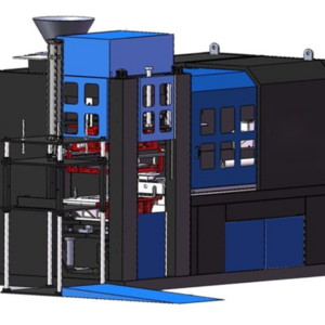 Fully automatic cast iron part agriculture machinery parts sand molding machine