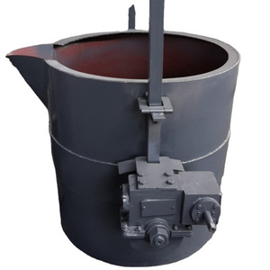 Foundry pouring steel ladle furnace casting ladle iron pouring ladle for melting furnace