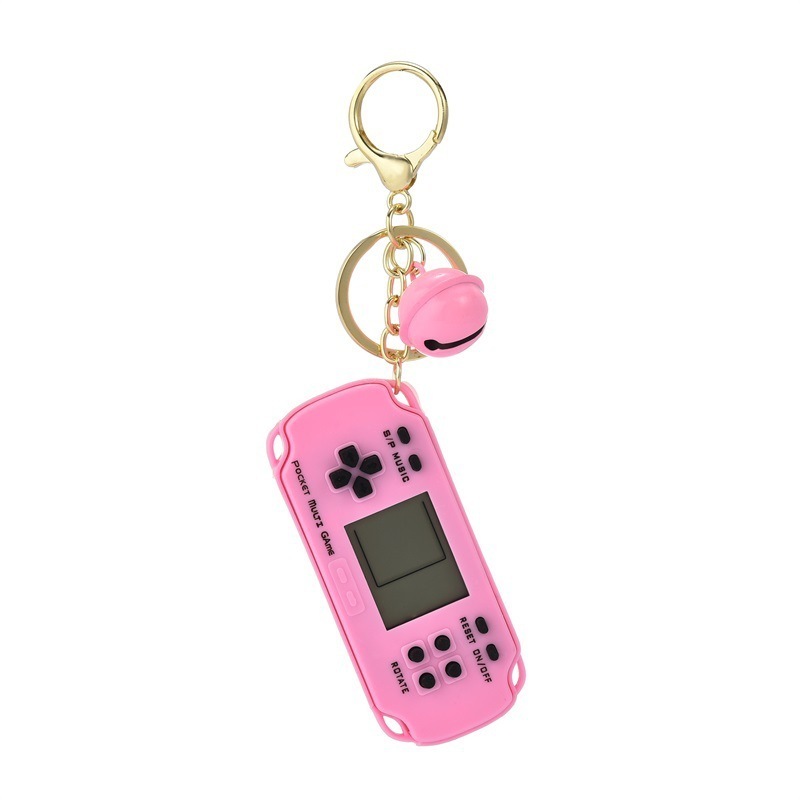 Factory Creative Handheld Game Console Portable Mini Brick Game Players keychain Present for Kids Adult