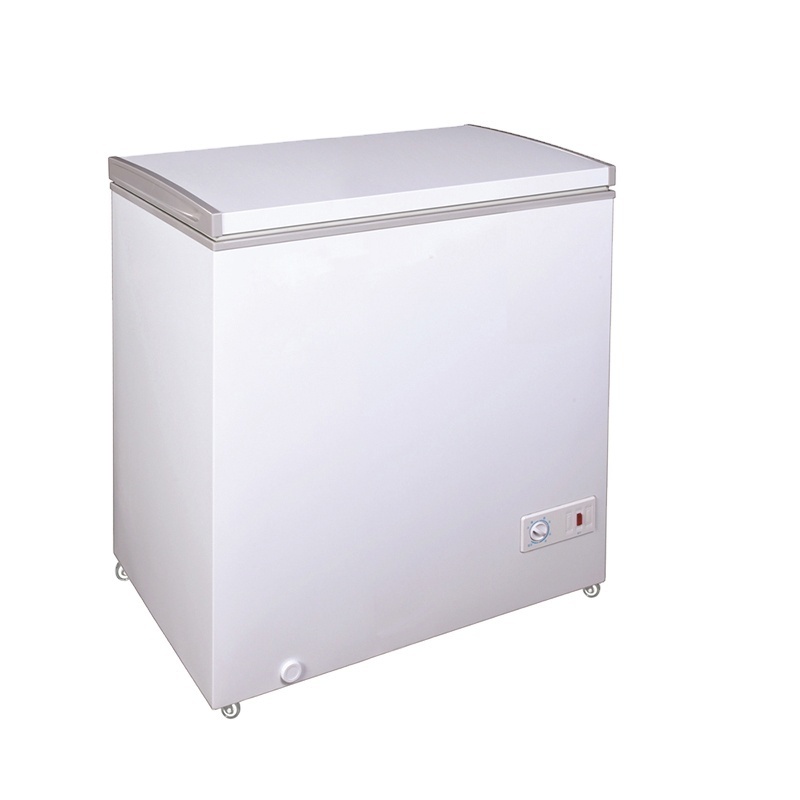 Hot Sale 200L White Color Top Open Chest Freezer with Optional Lock