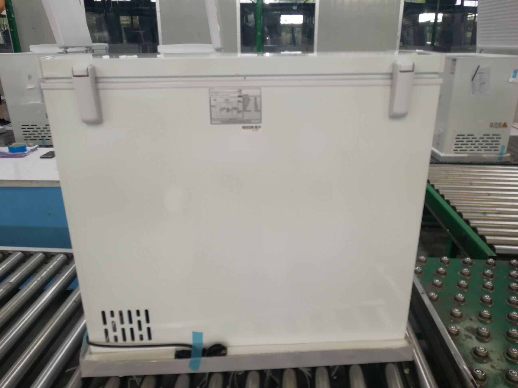 Hot Sale 200L White Color Top Open Chest Freezer with Optional Lock