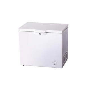 Smeta 60L 70L 80L Small Portable Top Open Chest Deep Horizontal Freezer With Lock and Wheels