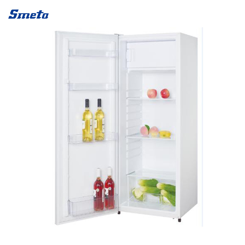 Simple Design Refrigerator Single Door Retro Fridge with External Handle for TSR-225WU