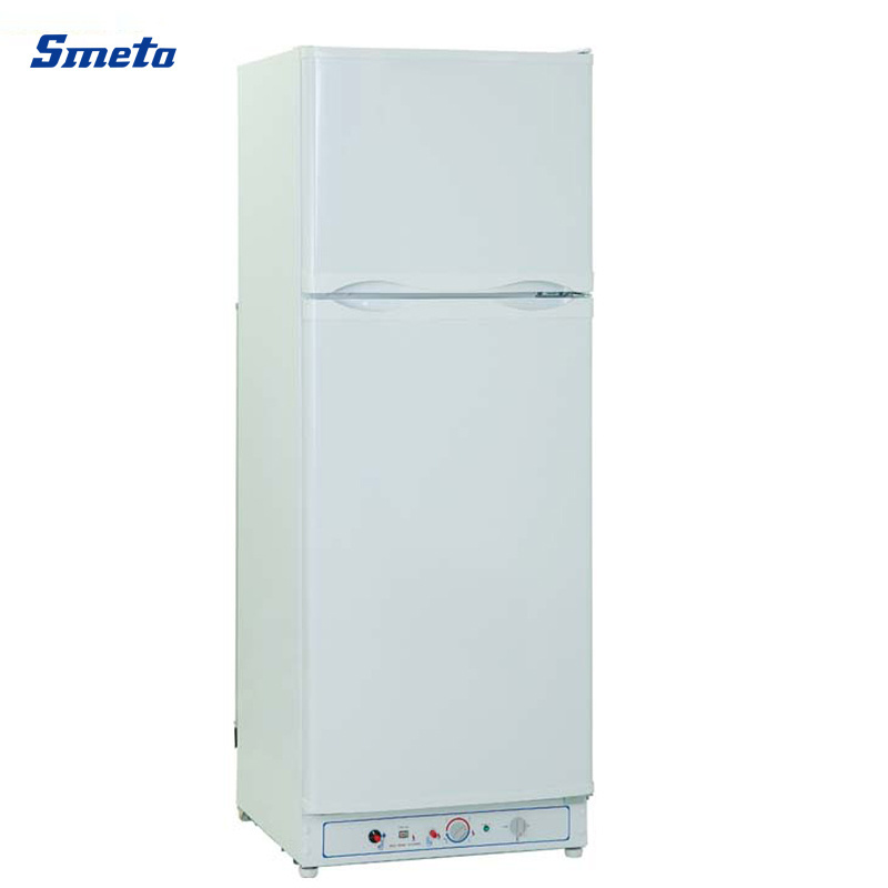 170L LP Gas Kerosene Electric Three Power Source Top Freezer Refrigerator