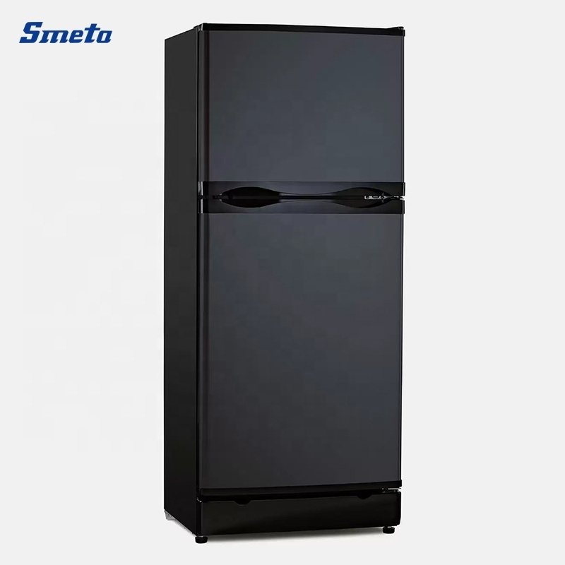 Smeta 170L Top Freezer Double Door Kerosene  Gas Absorption 12V AC DC Fridge  Refrigerator