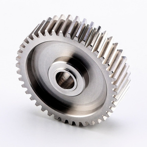 OEM factory customized steel transmission gears high precision C45 straight tooth module 1.5/2/3/4 helical gears