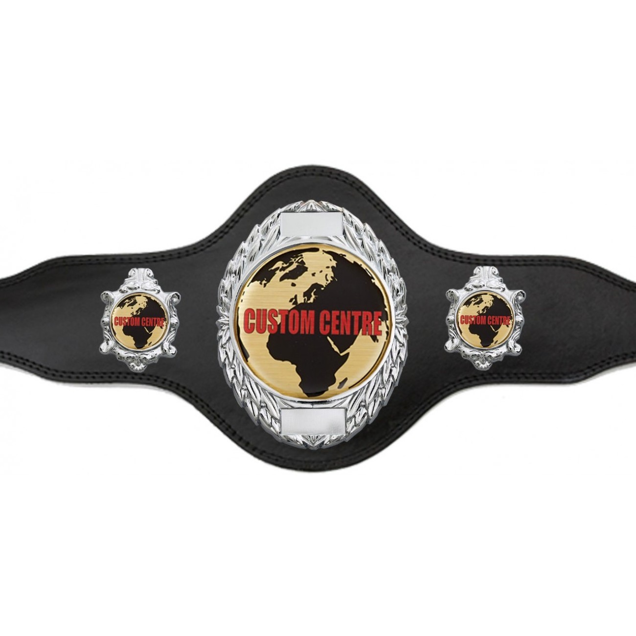 Professional Custom Logo World Baseball Hot Sale Leather Breathable Championship Comfortable Wrestling Belt