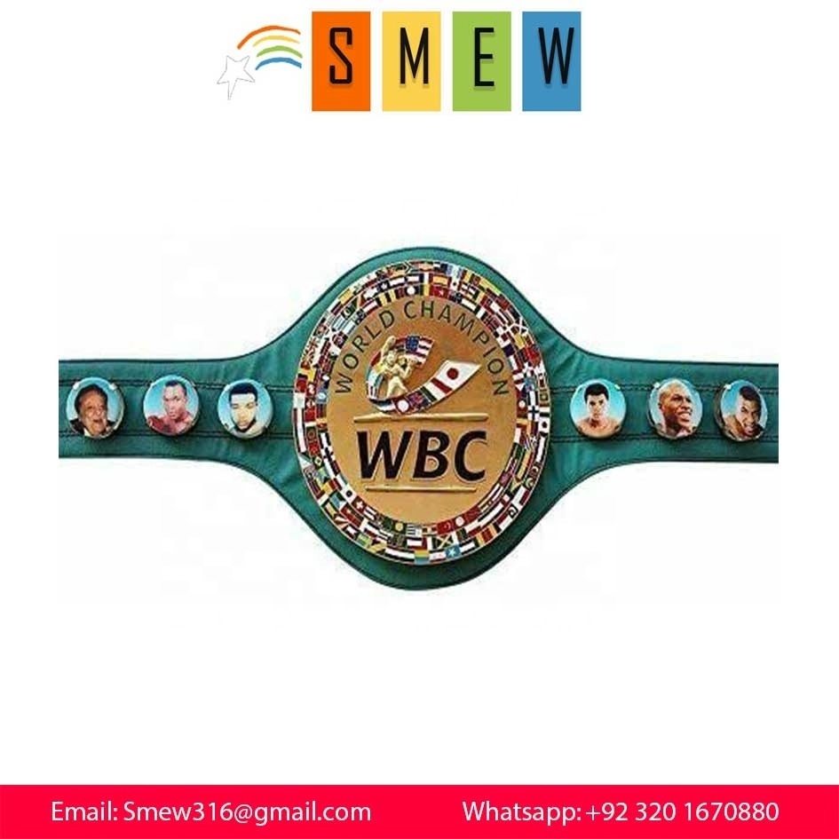 Blank Sublimated Leather United Judo Boxing Championship Belt WBC Hot sell Boxing MMA Championship Belt