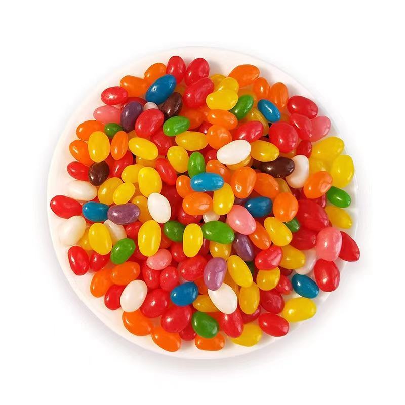 Hot Sale Assorted Fudge Rainbow Jelly Gummy Candy Kids Soft Chewy Fruit Candy Sweet Sour Rainbow Candy