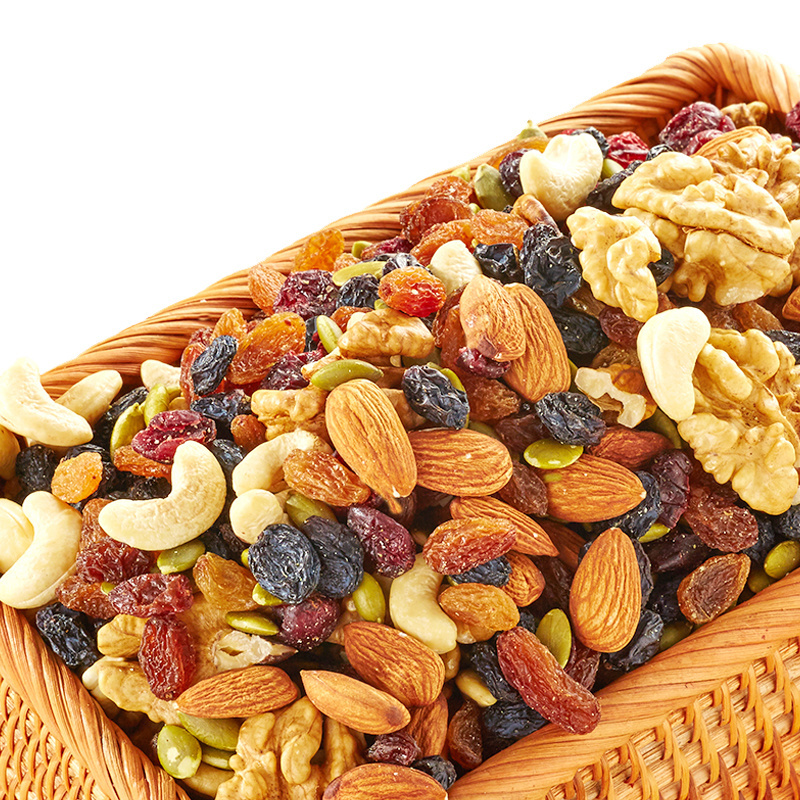 Wholesale Snack Nuts Daily Fried Dried Fruit Xiaweiyi Fruit Pistachios Bulk Mixed Nuts with Gift Bag