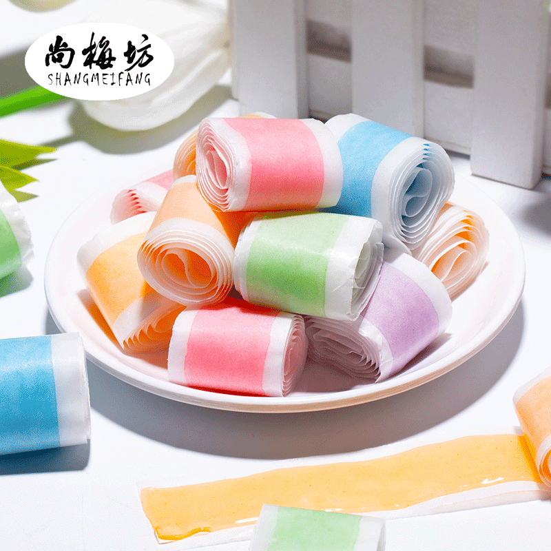 Wholesale Gummy Roll Sweet Fruity Gummy Jelly Roll Candy Supplier Sweet Fruity Roll Gummy Jelly Candy in Bulk