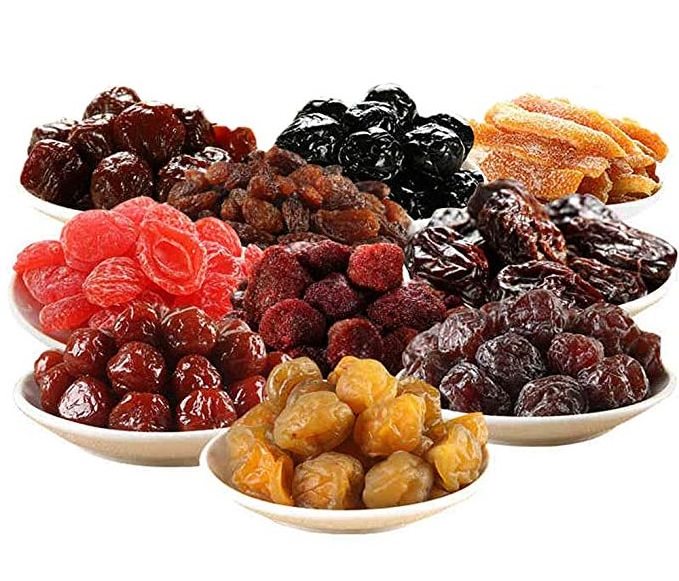 Dried Preserved Plum 8 Different Fruits Combination Mix Plums