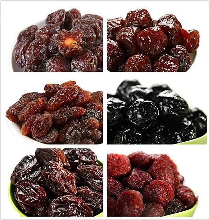 Dried Preserved Plum 8 Different Fruits Combination Mix Plums