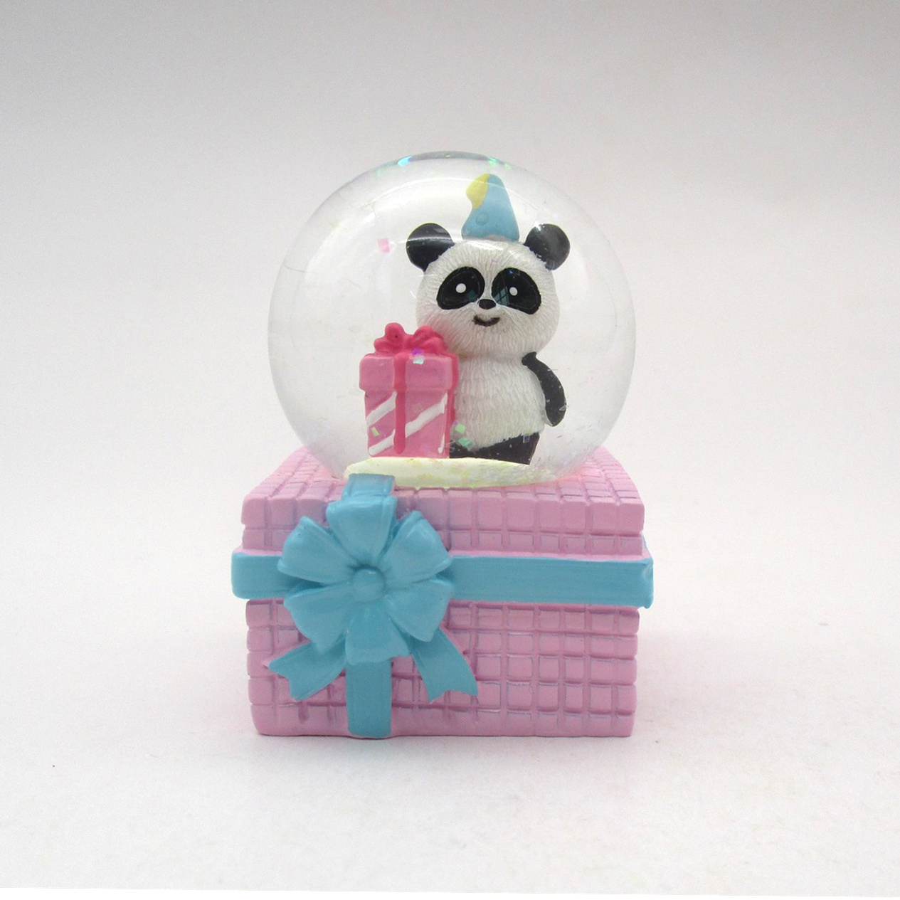 Newest Cute Animal Decorated Funny Easter Snow Globe For Children Gifts