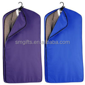 Non Woven, Nylon, Polyester, PEVA, PVC material Garment Suit Cover with Handle