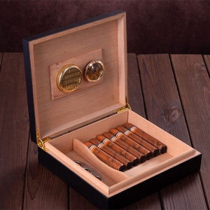 Custom personalized travel cigar accessories luxury cigar cases humidors carrying man Gift Cigar Humidor Box case