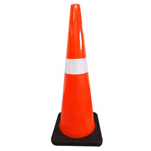 Hot sale 28" 36'' PVC used traffic cone soft 900mm  road safety cones