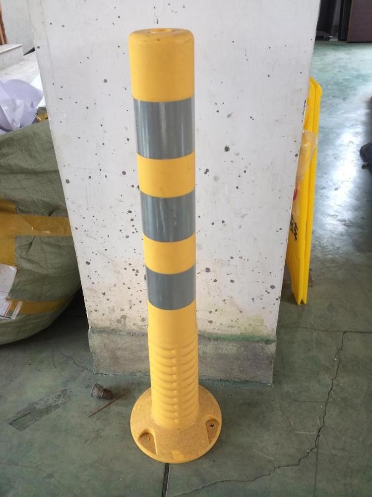 H75cm TPU flexible bollard delineator post  warning post