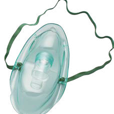 Medical Consumable Adult Medical PVC Respiratory Products Nebulizer Mask Without Tubing