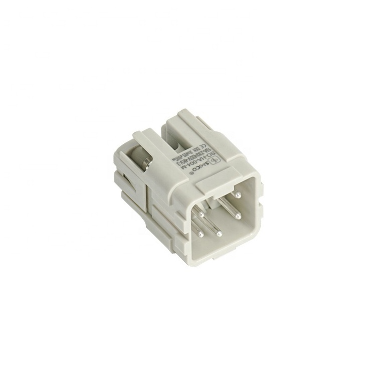 09200042633,09200042733 HA-004 10A 230V/400V 4 pins replace Industrial Amphenol C146 rectangular heavy duty connector