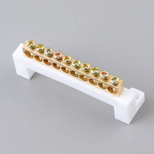 High Grade Brass Neutral Links Bus Bar Din rail terminal block