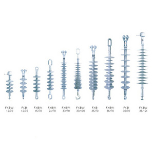 SMICO Export Products 500KV 160KN Glass Composite Pin Insulators High Voltage