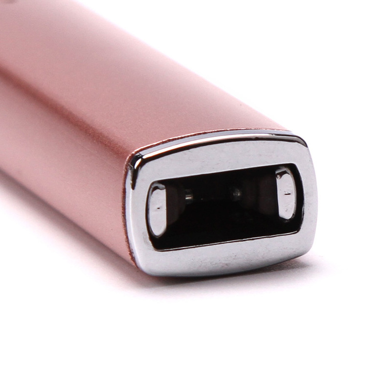 Long Mental Rose Gold Plasma Electric Arc Coil Candle Lighter USB Rechargeable Lighter