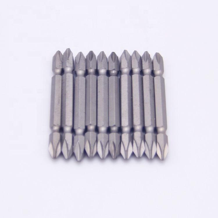 Double head Screw driver bit phillips screw-driver bits S2 Material double end PH2 screwdriver bit